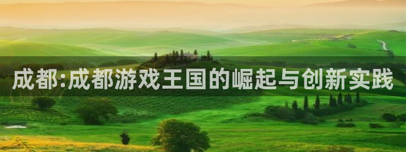 沐鸣2平台主管代理：成都:成都游戏王国的崛起与创新实践